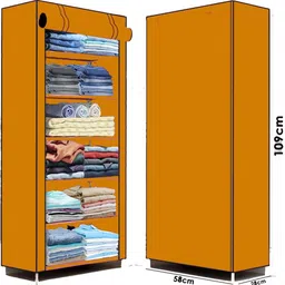 attache Carbon Steel Collapsible Wardrobe image 1