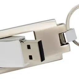 Techbae Keychain 64 GB Pen Drive Compatible with Laptop, Audio Player, Television, Desktop Computer USB 2.0 Metal Case image 2