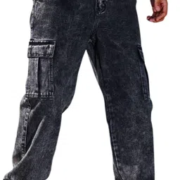 m q denim Men Cargos-picture-16