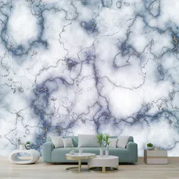 interawalldecor Vinyl Floral & Botanical Blue, Grey, Black Wallpaper-picture-14