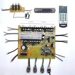 4440 Five IC Based 4.1 Audio Amplifier Home Theatre Bluetooth Module DIY KIT Electronic Components Electronic Hobby Kit-image-41