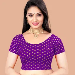 rang rangoli Round Neck Women Blouse-picture-18