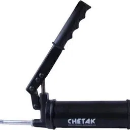 chetak Lever type Steel Grease Gun (500 Gram) with Coupler and Extension Manual Pump image 2