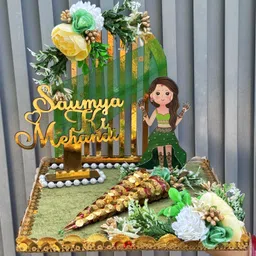 creative horizon Wood, Plastic Decorative Platter image 3