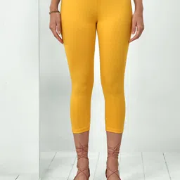 lyra Women Yellow Capri-picture-27