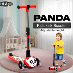 odelee Height Adjustable Foldable Kick Scooter for Kids with LED Wheels Kids Scooter-picture-44