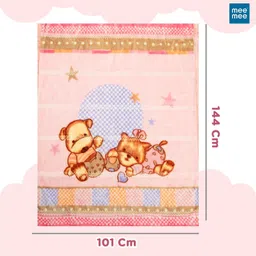 meemee Printed Single Crib Baby Blanket for Mild Winter image 5