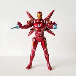 rvm toys Iron Man Action Figure 18 cm With Wings Super Hero Toy Gift for Fans Kids image 2