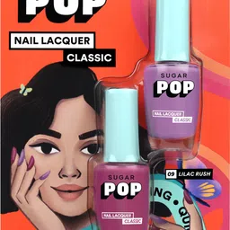 sugar pop Nail Lacquer Duo 03 Lilac Rush and Call Me Hot Purple & Pink-picture-24