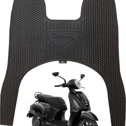 sanaacreation PJ_CHETAK FOOT MAT_08 Bajaj Chetak Two Wheeler Mat-picture-14