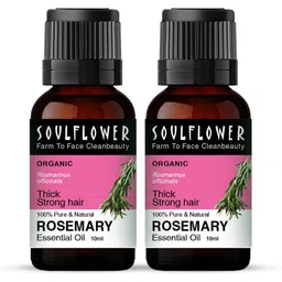 soulflower Rosemary Essential Oil | Hair Growth, Skin | Pure & Organic | Combo Pack of 2-picture-13