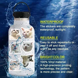 obita 7 cm ED_Cat Reusable Sticker image 4