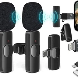 rgv K9 Mic for Video Recording Vlog for All Mobile Wireless Collar Youtube Type-C Microphone-picture-24