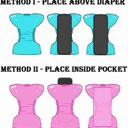 safjee Soft on Baby’s Cloth Diaper with Cloth Diapers Washable & Adjustable image 4