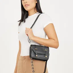 Styli PU Structured Sling Bag-picture-49