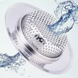 shopoware Kitchen Sink Stainless Steel Pop-Up Strainer image 2