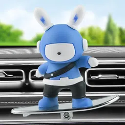 ™Skater Bunny Floating Blue Long-Lasting & Unique Car Decoration Accessory Car Fresheners Men Unique Rotatable Fragrance Diffuser Car Interior Decoration Air Purifier-image-44