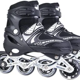 arthasya 4 Wheels Adjustable Inline Skates Skating Shoes for Boys Shoe Skates - Size M UK image 3
