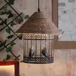 svdk Love Bird Cage Vintage Edison Rope Ceiling Hanging Pendant Lights Lamp Pendant Lamp Ceiling Lamp-picture-28