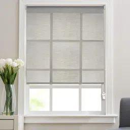 deco window Sheer Textured Corded Polyester 84x38 Roller Blind image 1