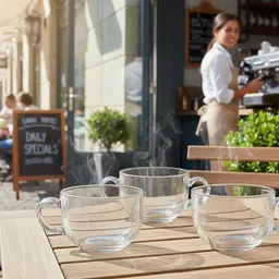 d s enterprise Pack of 6 Glass 140 ROUND TEA CUPAAS-picture-10