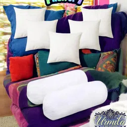 urmila creation Microfibre Bolster Pack of 7 Stripes 2 Bolester 5 Cushion-picture-24