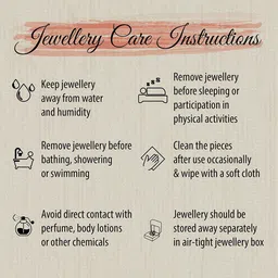 Estele Gold-Plated Crystal-Studded Finger Ring image 5