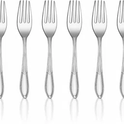 shri & sam Spark Tea Fork Stainless Steel Fruit Fork Set-picture-21