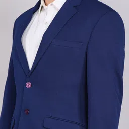 raymond Men Self Design Single Breasted Formal Blazer image 5