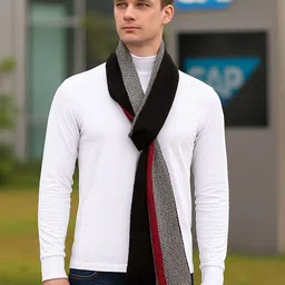 aanku Striped Men Muffler-picture-19