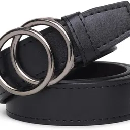 provogue Women Party, Evening, Formal, Casual Black Artificial Leather Belt image 1