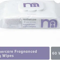 mothercare All We Know Fragranced Baby Wipes | Gentle Formula for Delicate Skin |Pack Of 60-picture-26