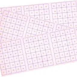 thanu's craft Traditional Round Golden Crystal Stone Kundan Diamond Kumkum Bindi Forehead White Bindis-picture-27