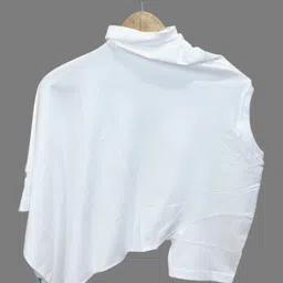 magneto Men Printed, Typography Round Neck Pure Cotton White T-Shirt image 2