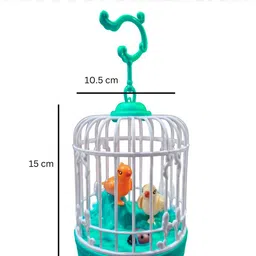 opac Talking Bird Interactive Toy for Kids,Repeat Words,Chrips,Light|Gift for kids image 2