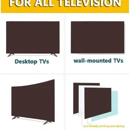 KVAR Padded Cover, Dust Cover, etc for 19 inch Computer Monitor, TV, LCD Monitor, etc - TVLEDSECFE19INCH image 3