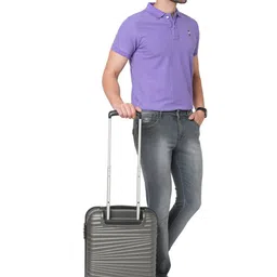 Stony Brook by Nasher Miles Hard Side Cabin Trolley Bag-50 L image 5