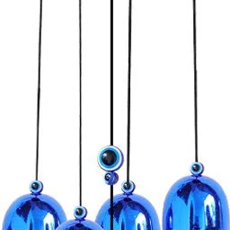 reiki crystal products Feng Sui Heart Evil Eye hanging Wind Chimes For Home Kitchen garden Decoration Wood, Aluminium Windchime-picture-18