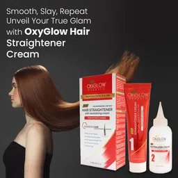 oxyglow Professional Salon Hair Straightener with NeutralisingCream image 5