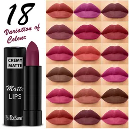 ForSure Set of 4 Cremy Matte Long Lasting & Lightweight Lipstick - Shades 55-58-60-67 image 4
