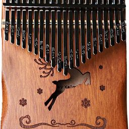 syga Thumb Piano Kalimba 21-Tone Keys Finger Piano Kalingba Musical Thumb Piano Kalimba 21-Tone Keys Finger Piano Kalingba Musical Analog Portable Keyboard-picture-33