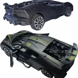 halo nation Remote Controlled Racing Car 4Channel RC Buggati Super Car Black Beauty Car image 2