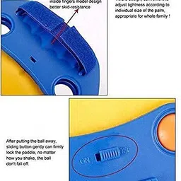 pezyox unny Catch Shot Throw & Catch Ball Game Toy Catcher Gloves Indoor Outdoor Ball Catch Game Toy image 5