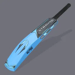 strauss Rebel , Size SH / Full Size (34 X 4.5 inch) For All Age Groups (Blue) PVC/Plastic CricketBat For 15+ Yrs-picture-12