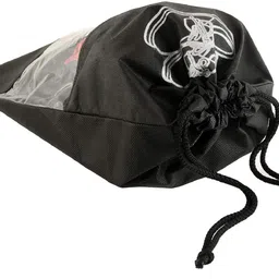 vaidraj Travel Shoe Pouch for Travelling Pack of 18 Shoe Cover for Travel 14_18 Polyester, Plastic BLACK Boots Shoe Cover, High Ankle Shoe Cover, High Heeled Shoe Cover, Toes Shoe Cover image 3