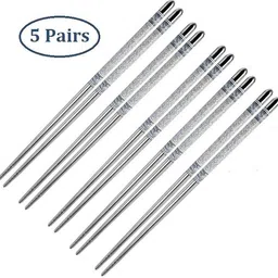 jantrex Cooking, Decorative, Eating, Training Stainless Steel Chinese, Japanese, Korean, Vietnamese Chopstick-picture-22