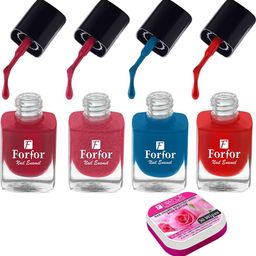 for for Perfect Stay Trendy Safe & Fast Dry ,Nail Art ,Glossy Finish Nail Polish Combo-picture-49