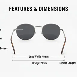 neolux UV Protection Round Sunglasses (Free Size) image 5