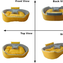 havens dream Dog Bed, Sofas Bed & Chairs Bed Coller With Haddi M Pet Bed image 3