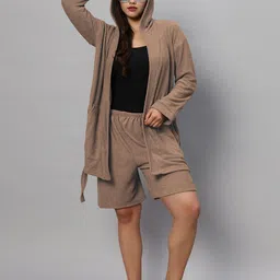 lacylook Brown Large Bath Robe image 1